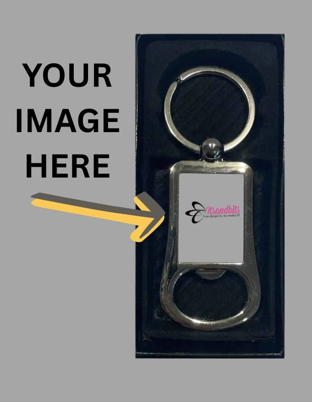 Sublimation Bottle Opener Keyring