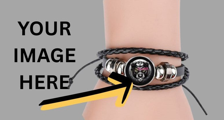 Sublimation Leather Bracelet