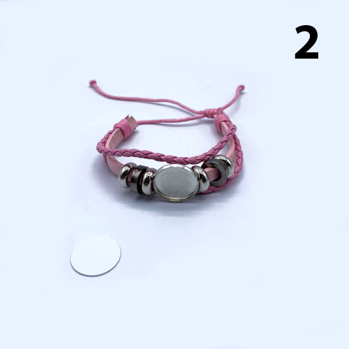 Sublimation Leather Bracelet