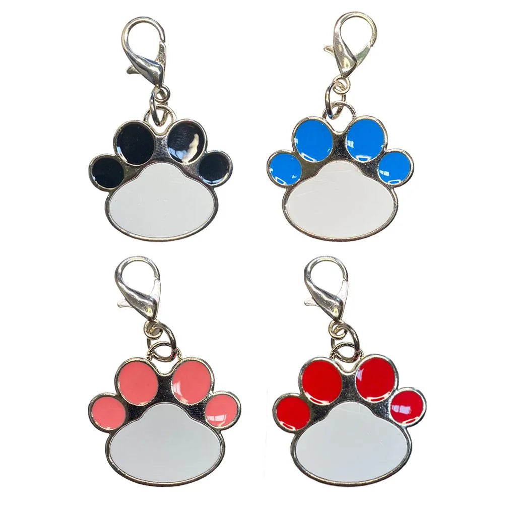Sublimation Paw Pet Tag