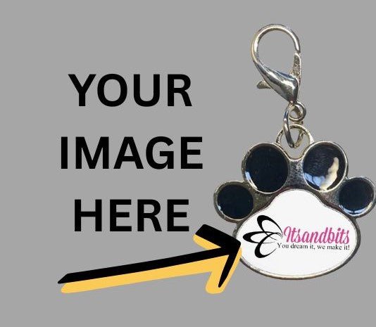 Sublimation Paw Pet Tag