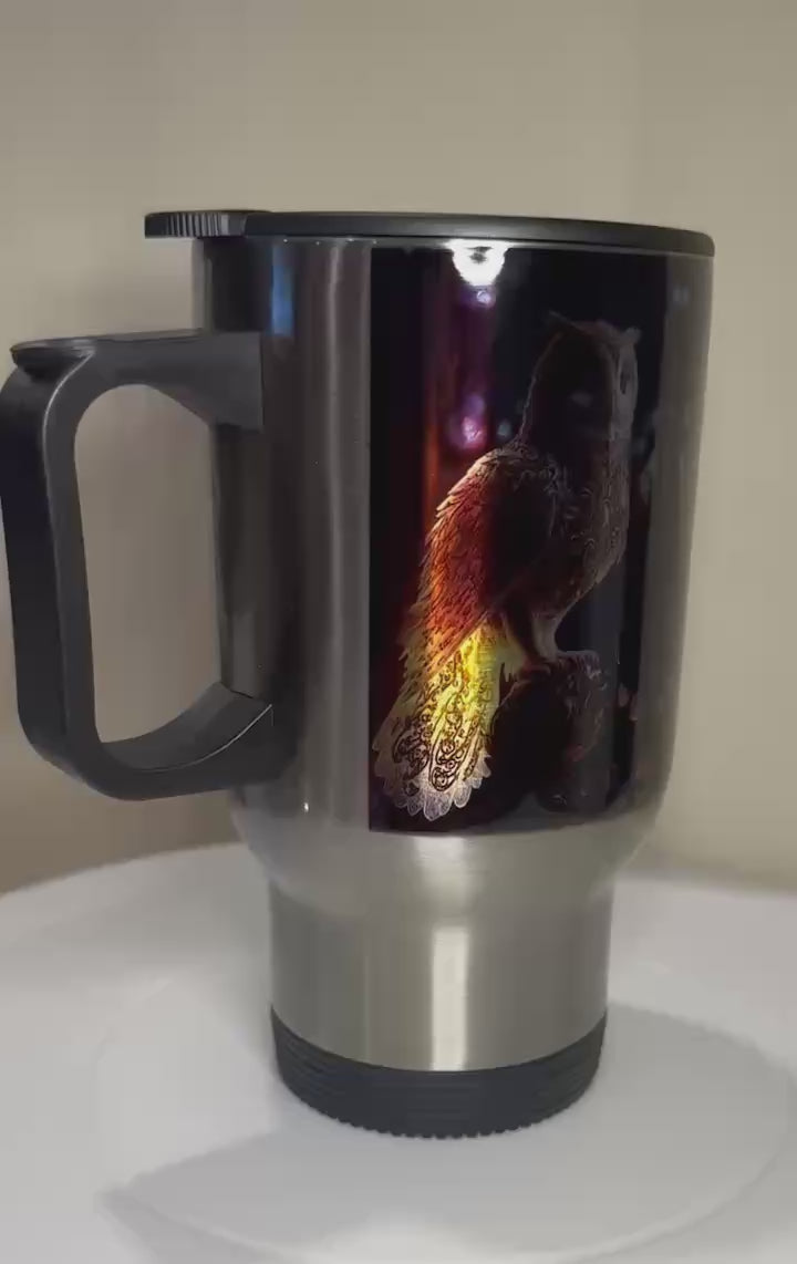 Owl Travel Mug